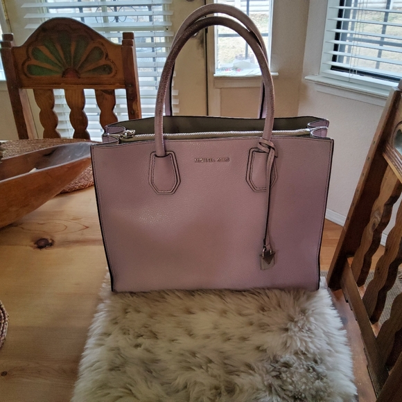 Michael Kors Handbags - Authentic Michael Kors Lavender Lilac Satchel Used Condition